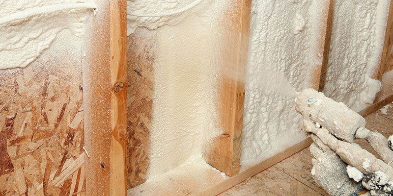 Installing Spray Foam