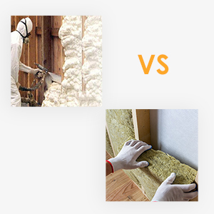 Spray Foam vs Batt Insulation