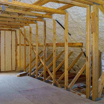 How we remove spray foam insulation